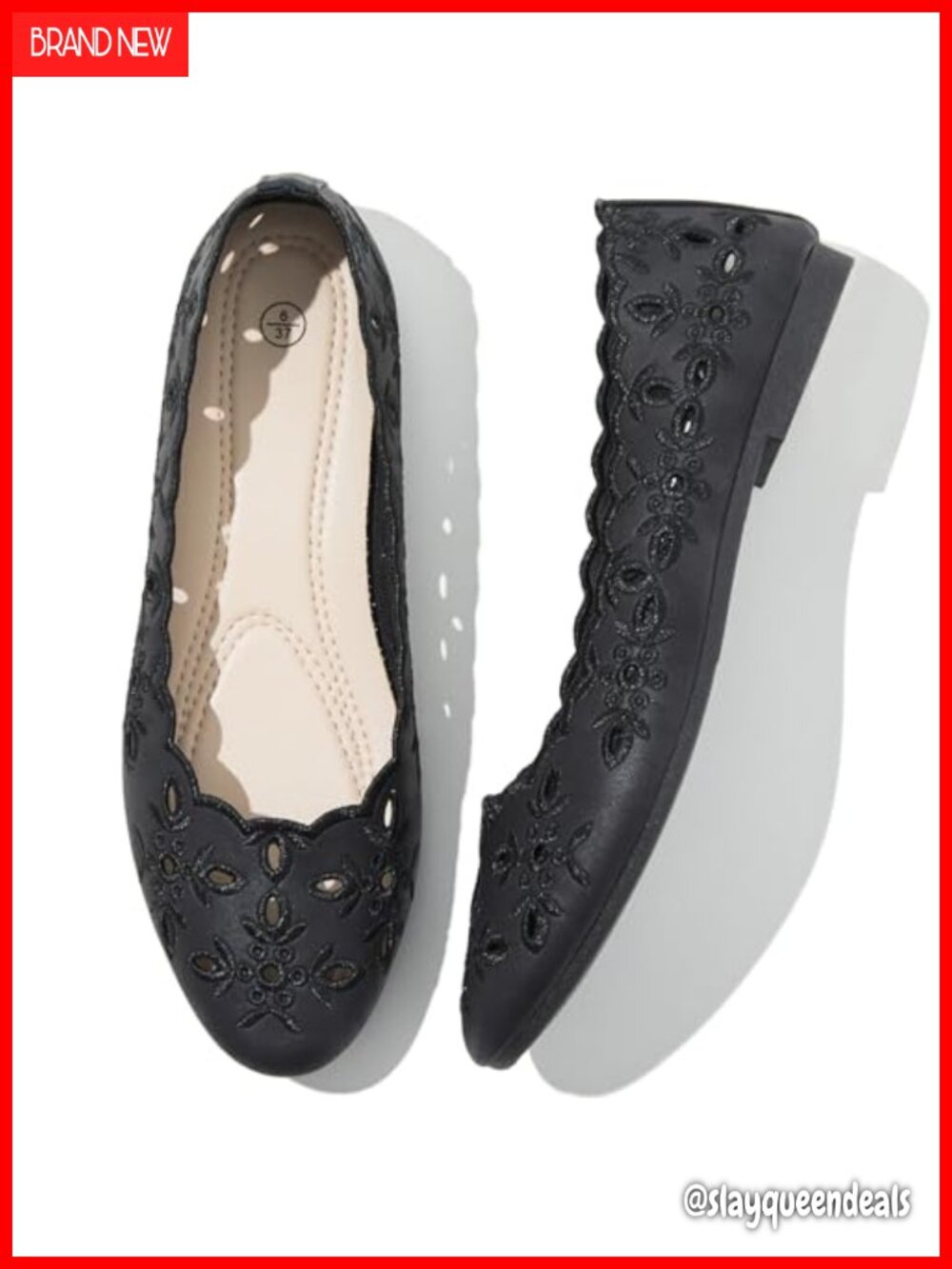 Womens Ballet Flats Slip On Dress Shoes Memory Foam Foldable
